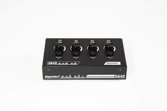 SUPERLUX HA4D HEADPHONE AMP - Music Planet New Zealand