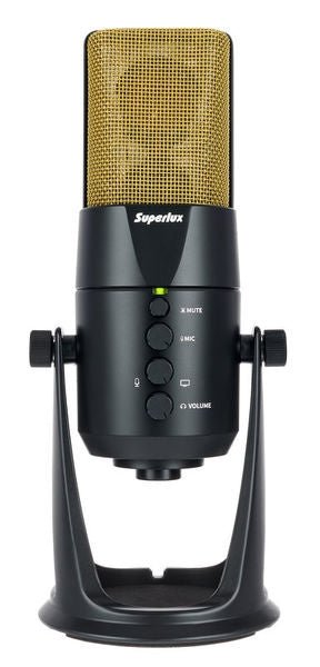 SUPERLUX L401U LARGE DIAPHRAGM USB MICRO - Music Planet New Zealand