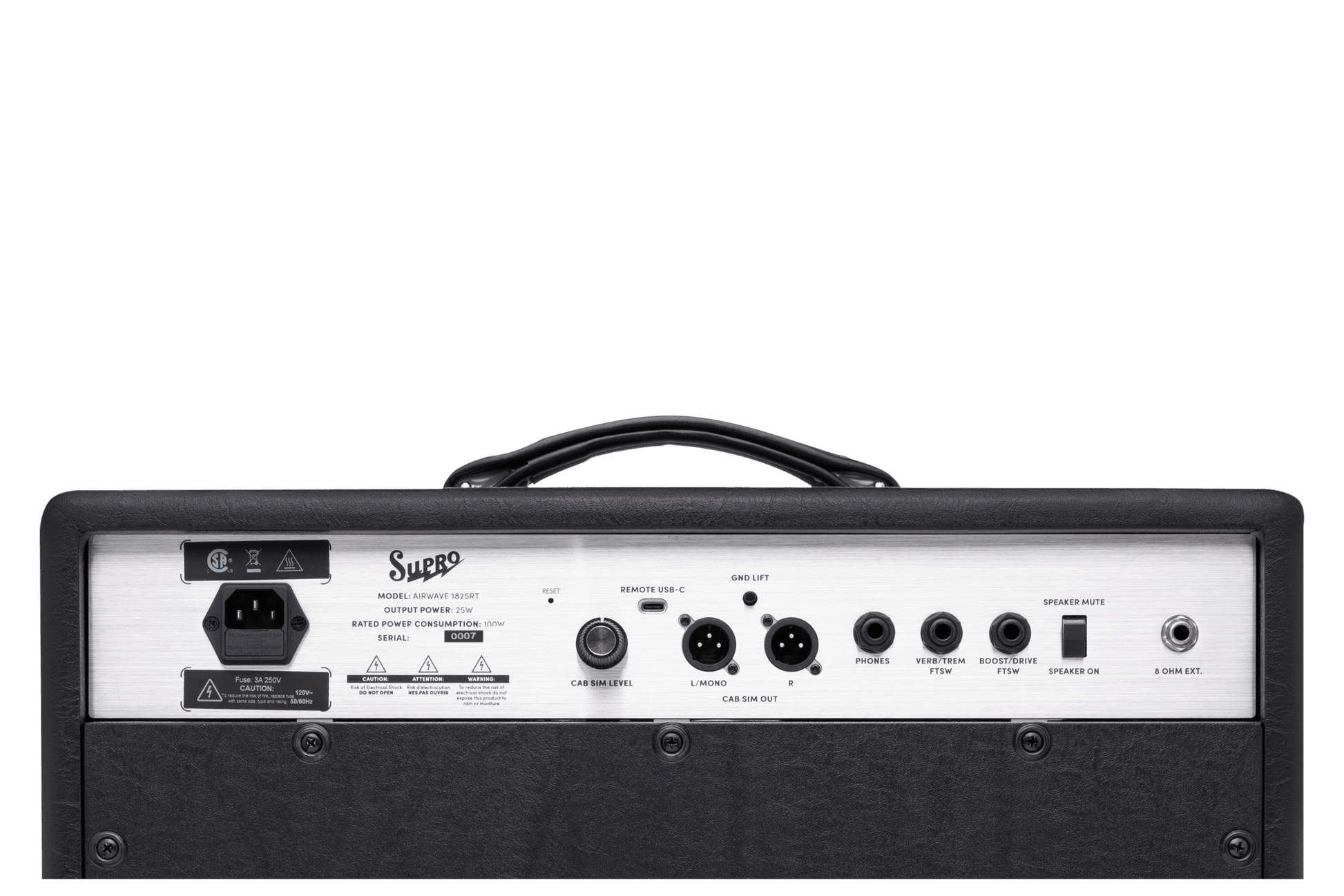 Supro Airwave 1x12 Valve Combo Guitar Amplifier - Music Planet NZ