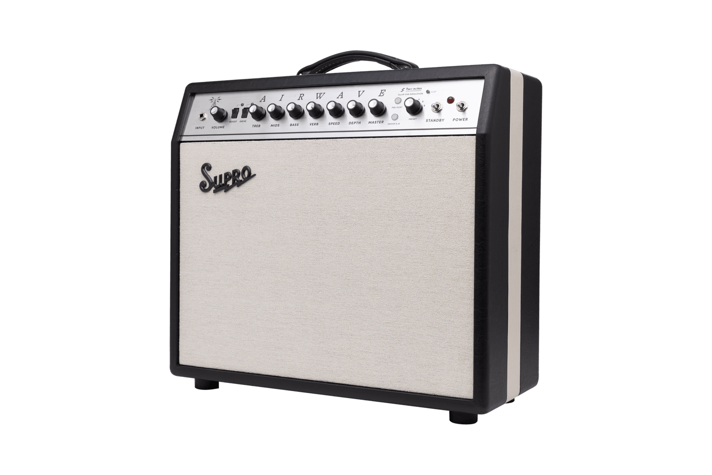 Supro Airwave 1x12 Valve Combo Guitar Amplifier - Music Planet NZ