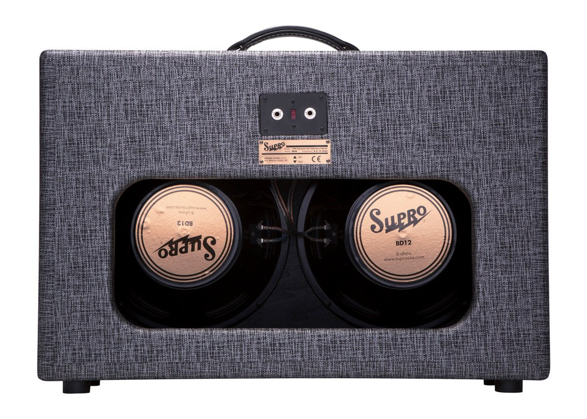 SUPRO BLACK MAGICK 2X12 CABINET - Music Planet New Zealand