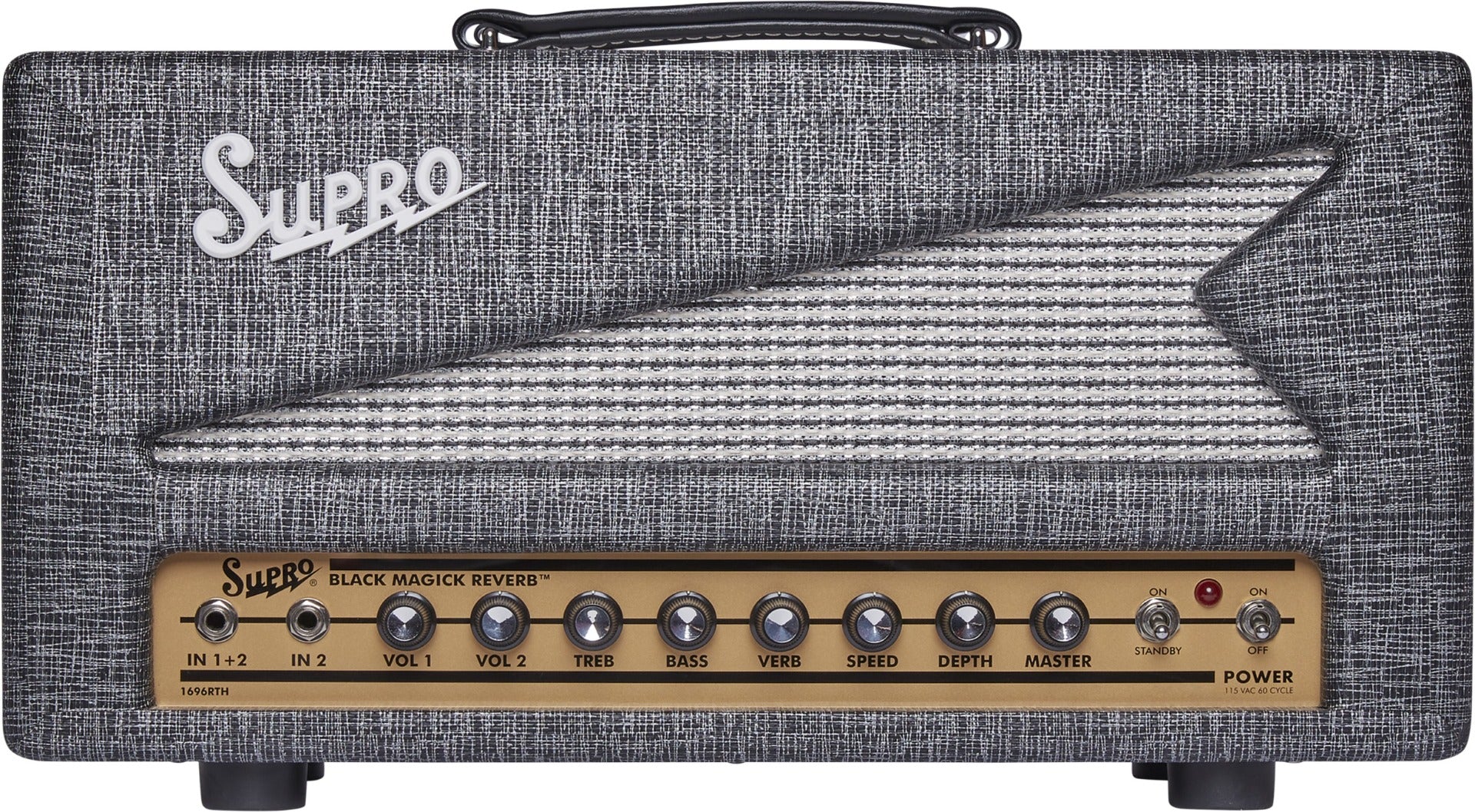 SUPRO BLACK MAGICK REVERB HEAD - Music Planet New Zealand