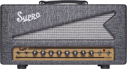 SUPRO BLACK MAGICK REVERB HEAD - Music Planet New Zealand