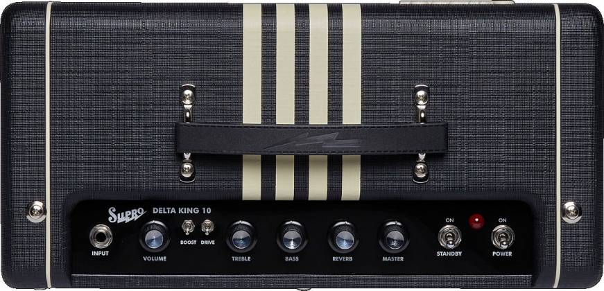 SUPRO DELTA KING 10 BLACK/CREAM - 5W TUB - Music Planet New Zealand