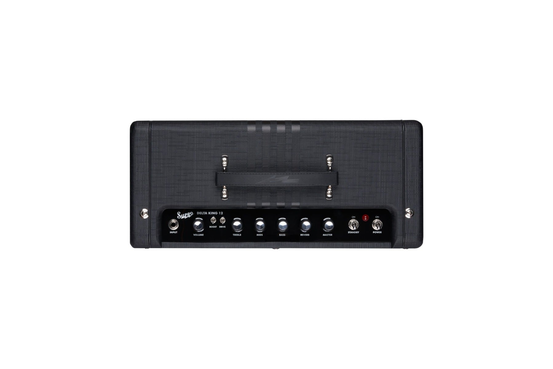 SUPRO DELTA KING 12 BLACK/BLACK - 15W TUBE AMP - Music Planet New Zealand