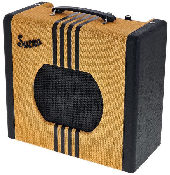 SUPRO DELTA KING 12 TWEED W/BK 15W AMP - Music Planet New Zealand
