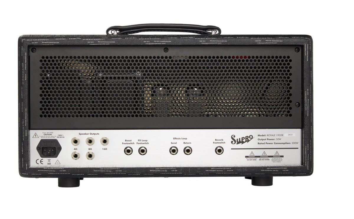 Supro Roy Supro Royale 50W Tube Head | Music Planet NZ
