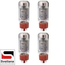 SVETLANA 6L6GC VALVE MATCHED QUAD - Music Planet New Zealand