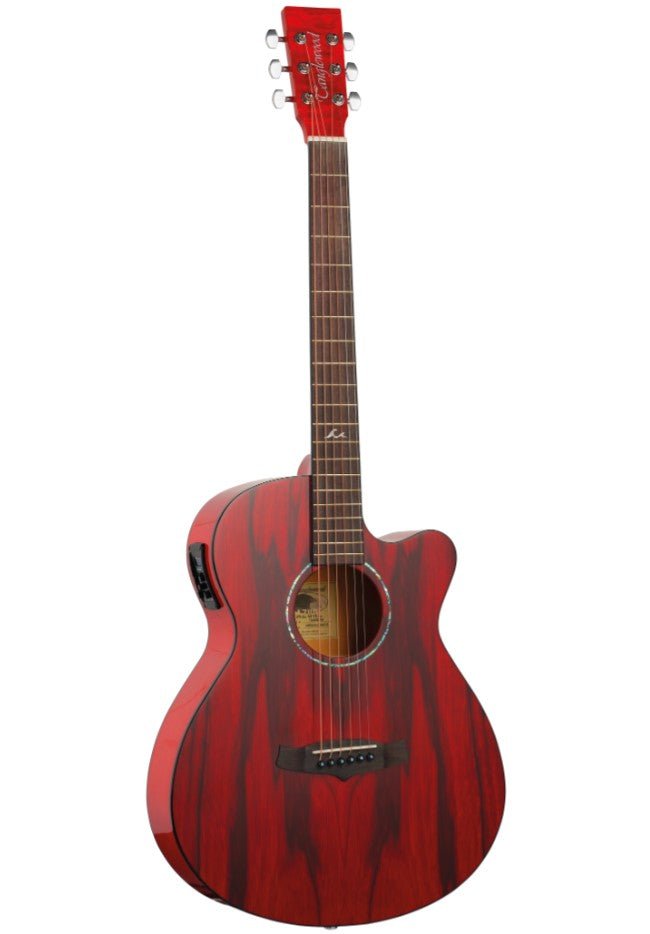 TANGLEWOOD AZURE SUPERFOLK CE WALNUT RED - Music Planet New Zealand