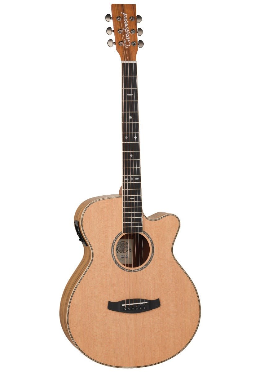 TANGLEWOOD REUNION PRO SUPER FOLK SOLID TOP B/S PACIFIC WALN - Music Planet New Zealand