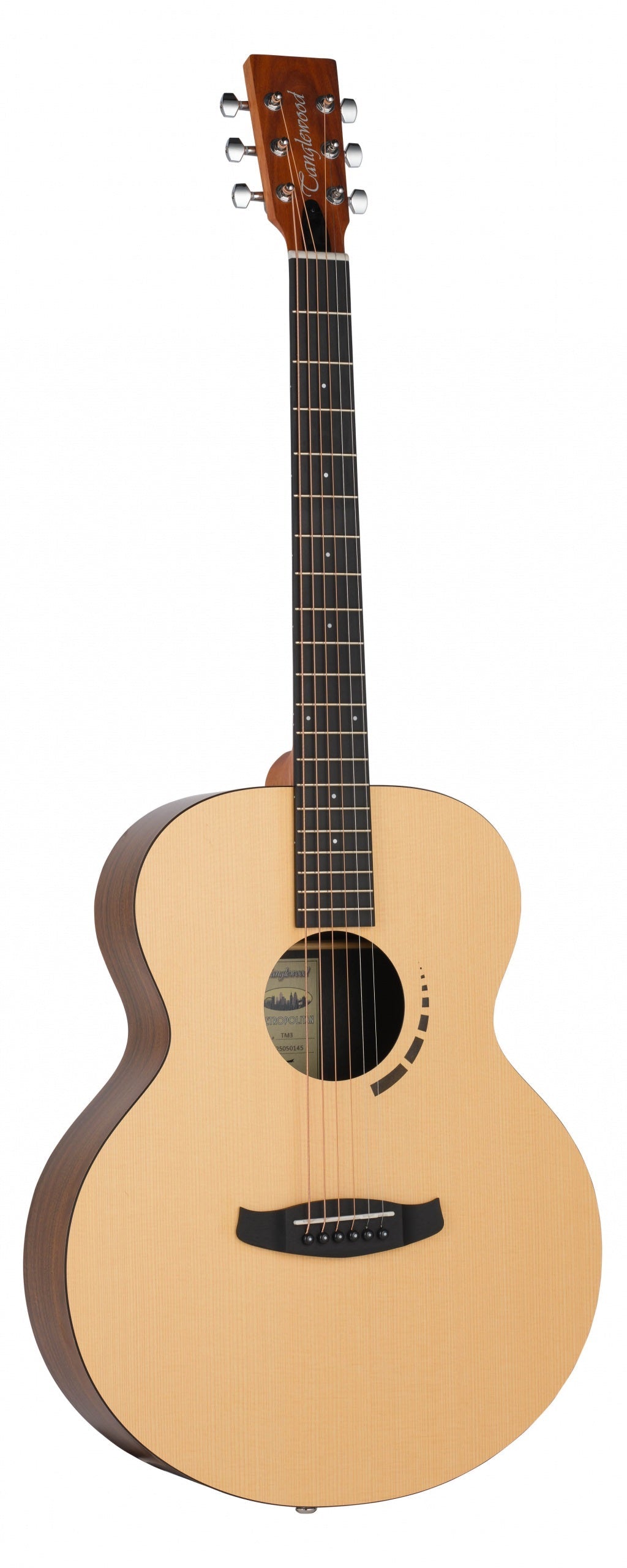 Tanglewood TM3 Metropolitan Series Folk Size Acoustic Guitar - Music Planet NZ