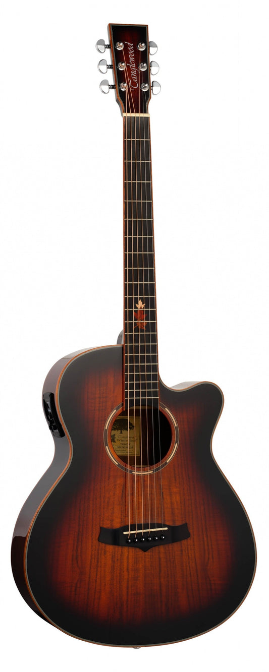 Tanglewood TWX4CEK Winterleaf Super Folk Electro - Acoustic Guitar - Music Planet NZ