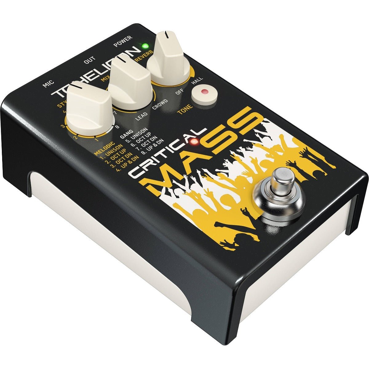 TC HELICON CRITICAL MASS VOCAL PEDAL - Music Planet New Zealand