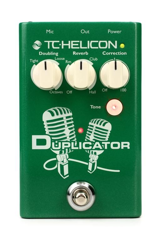TC - HELICON DUPLICATOR VOCAL EFFECTS STOM - Music Planet New Zealand