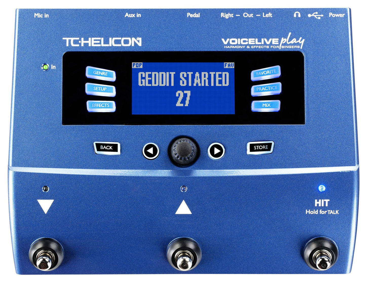 TC HELICON VOICELIVE PLAY VOCAL EFFECTS - Music Planet New Zealand