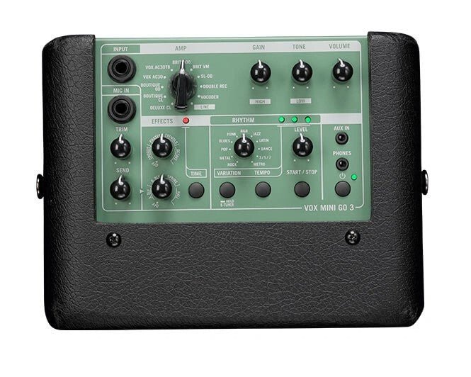 VOX MINI GO 3W AMP OLIVE GREEN - Music Planet New Zealand