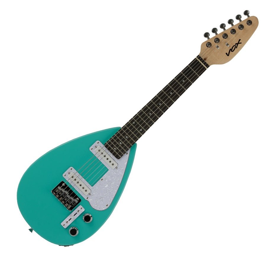 VOX MK3 MINI AQUA GREEN TEARDROP ELECTRIC GUITAR - Music Planet New Zealand