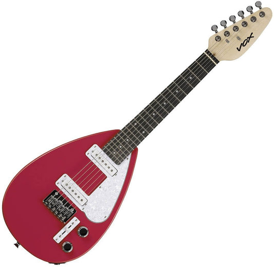 VOX MK3 MINI TEARDROP GUITAR LOUD RED - Music Planet New Zealand
