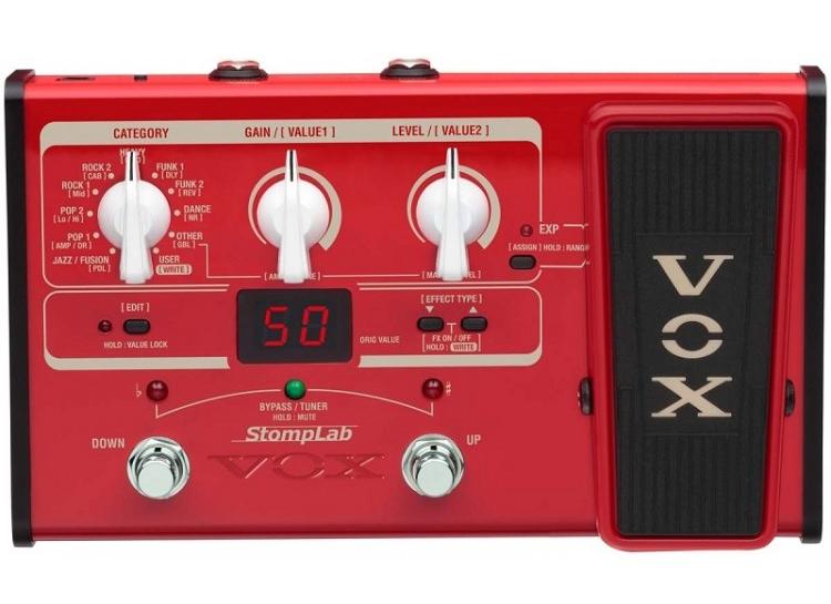 VOX STOMPLAB 2B BASS MULTI EFFECTS UNIT - Music Planet New Zealand