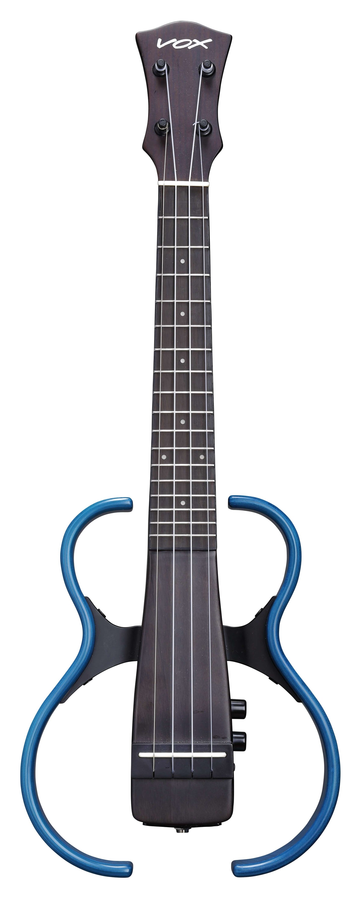 Vox VFU - 1 Unique Frame Ukulele in Flame Maple Blue - Music Planet NZ
