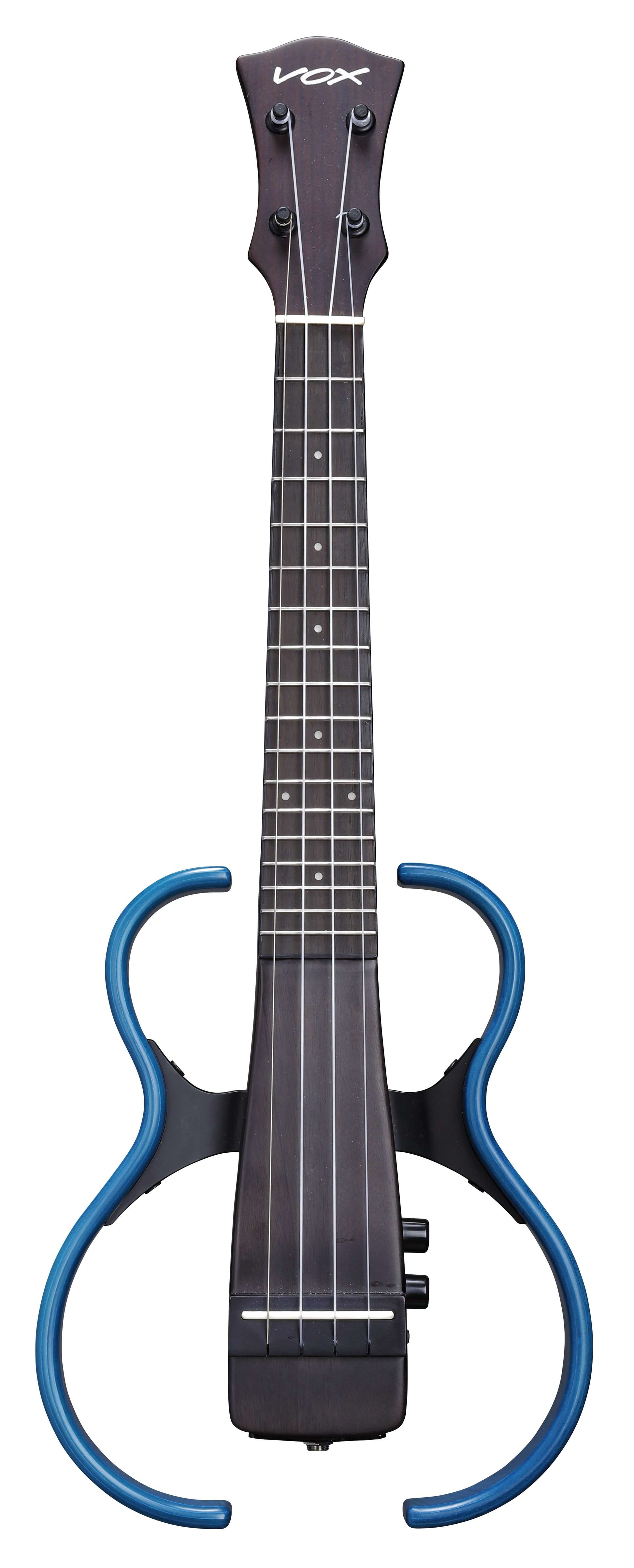 Vox VFU - 1 Unique Frame Ukulele in Flame Maple Blue - Music Planet NZ