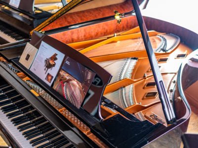 W HOFFMAN BY BECHSTEIN 183CM GRAND PIANO BLACK - Music Planet New Zealand