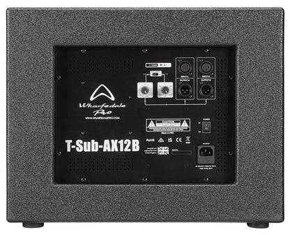 WHARFEDALE AX12B 12 INCH ACTIVE T - SUB - Music Planet New Zealand