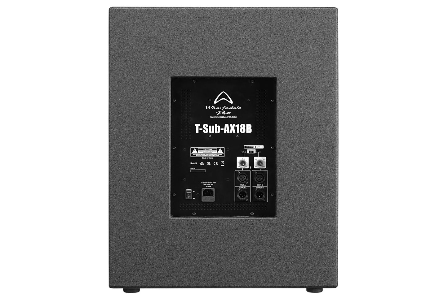 Wharfedale Pro T - Sub AX18B 18" Active Subwoofer - Music Planet New Zealand