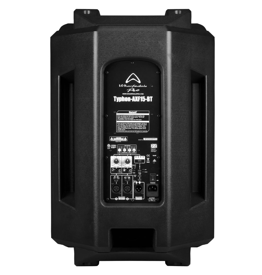 Wharfedale Pro Typhon AXF15‑BT Active Bluetooth PA Speaker - Music Planet NZ