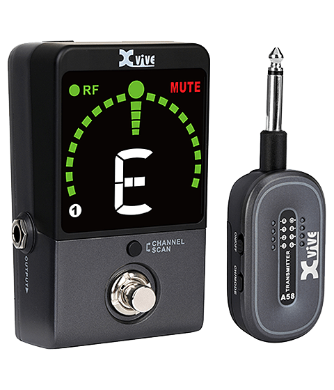 Xvive P58 Digital Guitar Pedal Wireless System 5.8GHz - Music Planet NZ