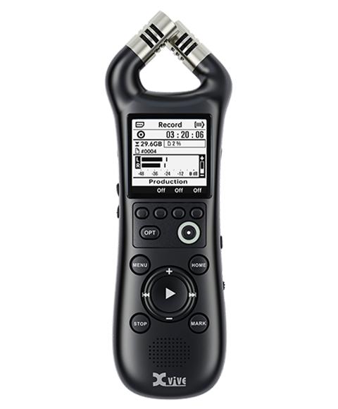XVIVE XV1 - R Portable Stereo Recorder - Music Planet NZ