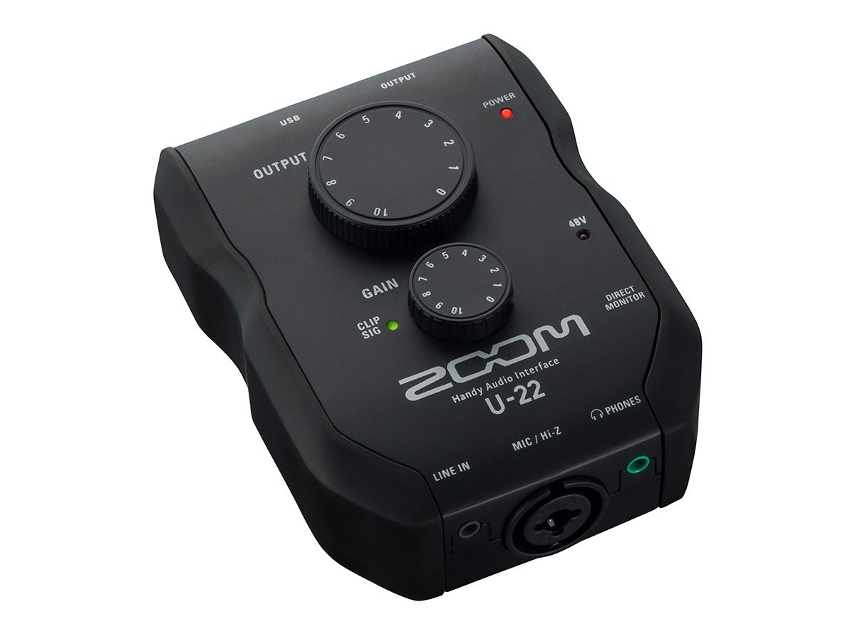 ZOOM U - 22 HANDY AUDIO INTERFACE 2 CHAN - Music Planet New Zealand