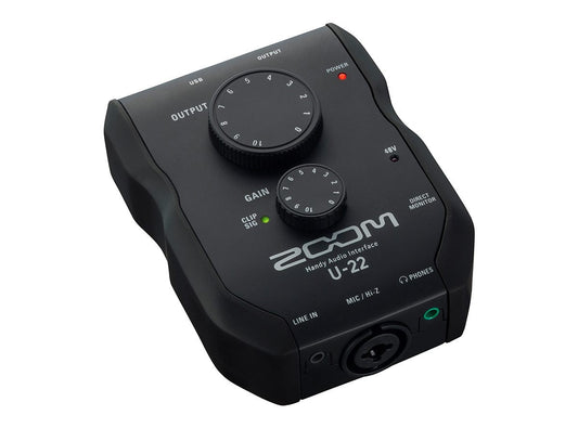 ZOOM U - 22 HANDY AUDIO INTERFACE 2 CHAN - Music Planet New Zealand