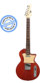 Newen FRIZZ Electric guitar in Red Wooden Finish