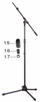 Stagg MIS2024 Microphone Boom Stand Heavy Duty
