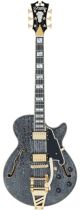 D'Angelico Excel SS Semi-hollowbody Electric Guitar Black Dog