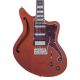 D'angelico Deluxe Bedford SH Matte Walnut Electric Guitar with Tremolo