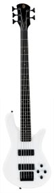 Spector Performer 5 String Bass Guitar in White Gloss