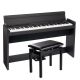 Korg LP-380-U 88-Key Digital Piano with PC300 Piano Bench (Rosewood Black)