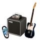 Newen TL Electric Guitar & Vox MV50 Amp Package Blue