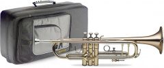 Levante TR5205 Trumpet in Key of Bb with Soft Case