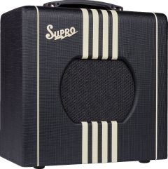 Supro Delta King 8 1x8-inch 1-watt Tube Combo Amplifier in Black & Cream